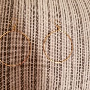 4.5 cm Gold Hoops
